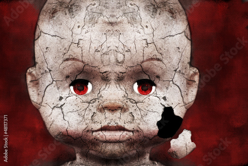 scary doll