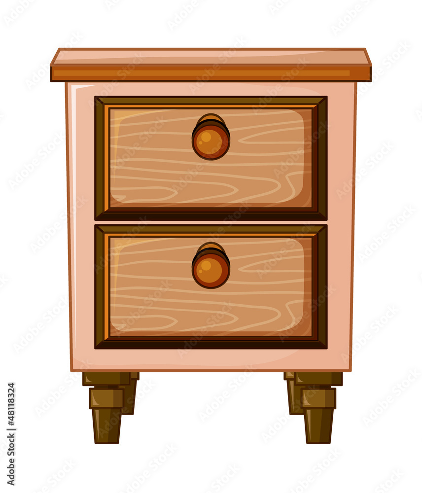 A table with drawer