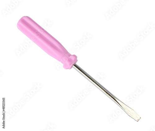 Pink screwdriver