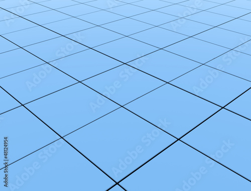 Blue tile background