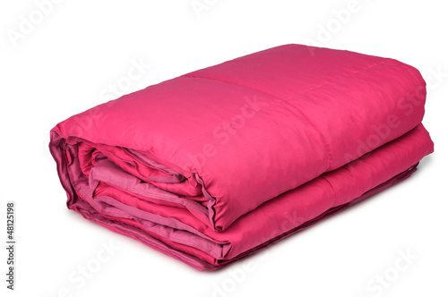 Pink duvet