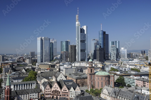 Skyline in Frankfurt