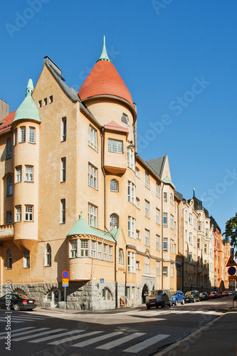 Jugendstil architecture in Katajanokka