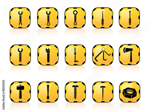 ICONS SET WORK BUTTON COLLECTION 10 OF 13