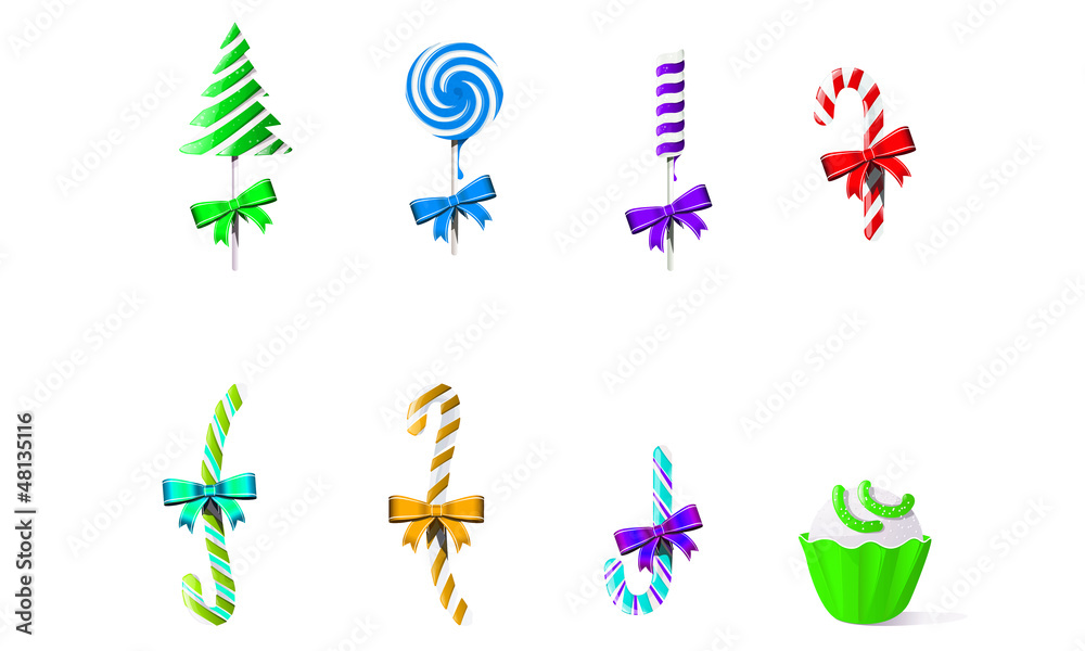 Christmas tree element decorations Christmas tree element decorations