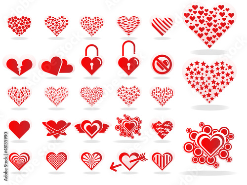 ICONS HEARTS  VALENTINE'S