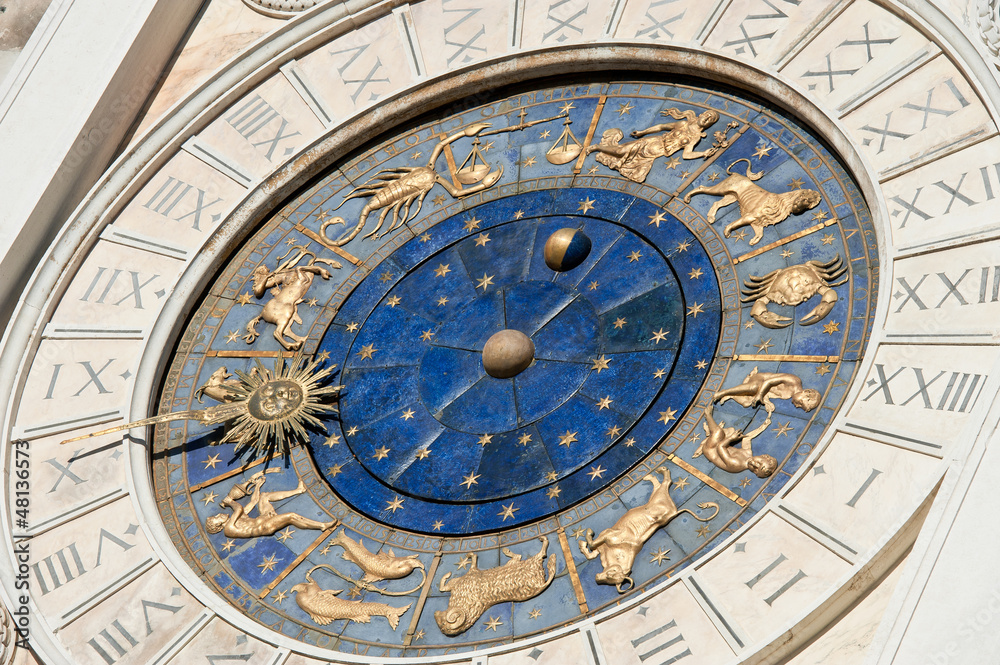 orologio piazza s.marco venezia 1842
