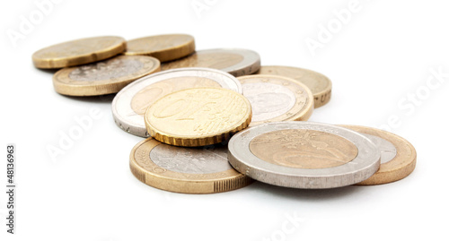 Euro coins