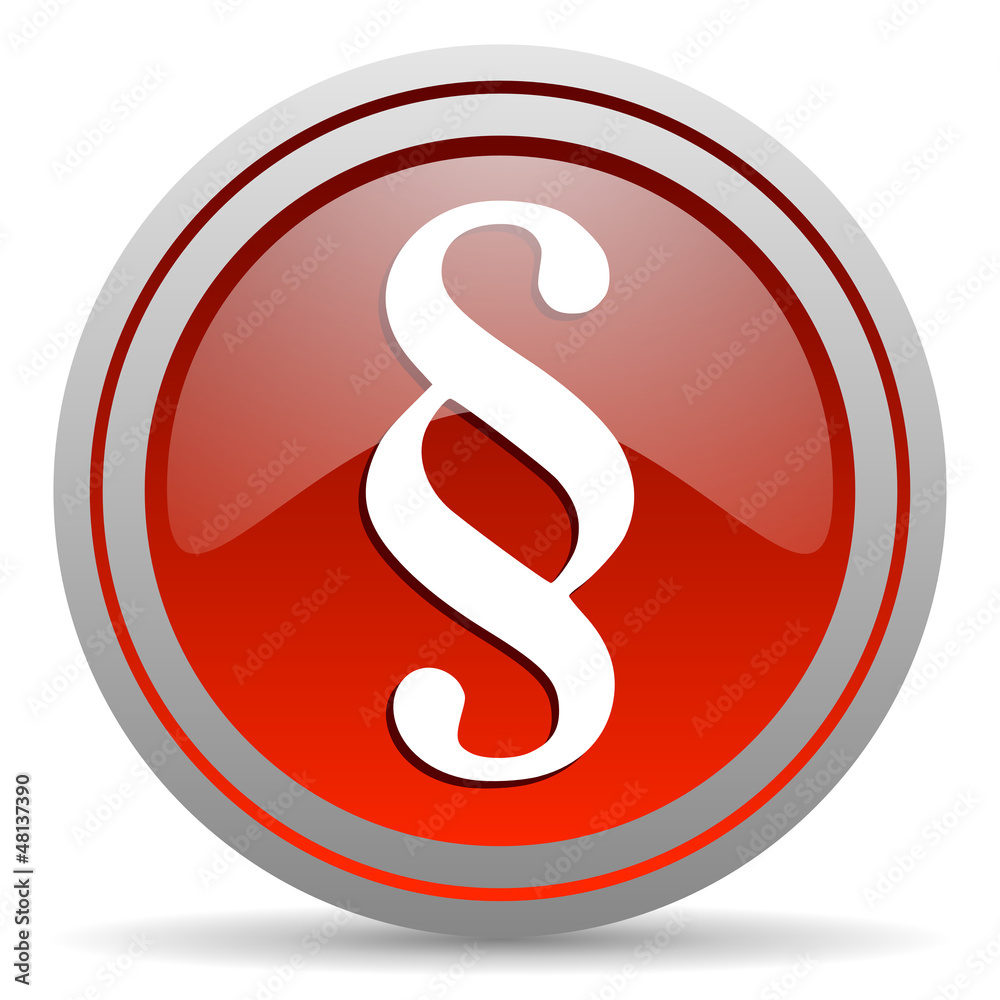 paragraph red glossy icon on white background paragraph red glossy icon on white background