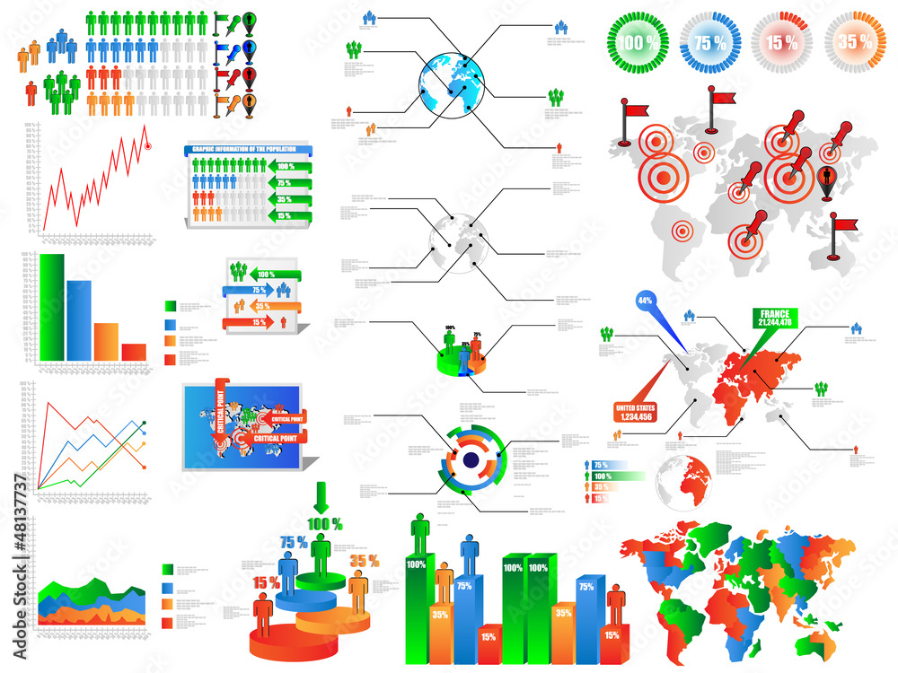 Obraz premium INFOGRAPHIC