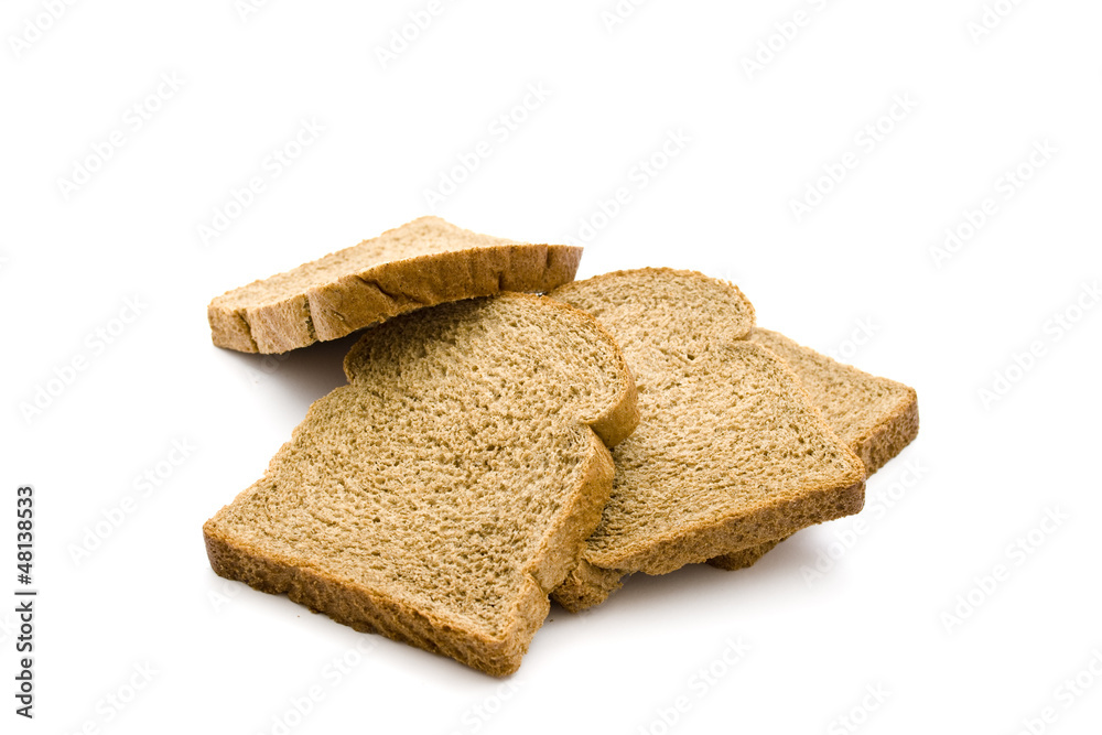 Frisches braunes Toastbrot Frisches braunes Toastbrot