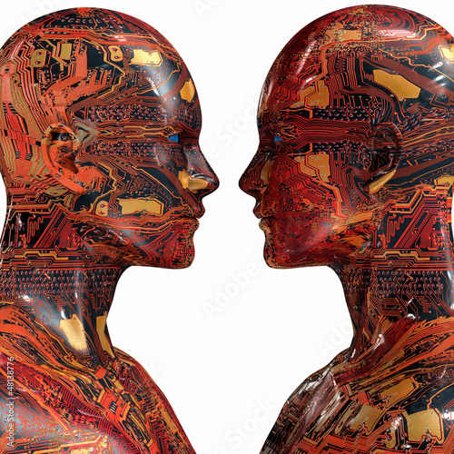 People machine - artificial intelligence.