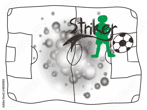 striker soccer