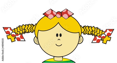 blond girl
