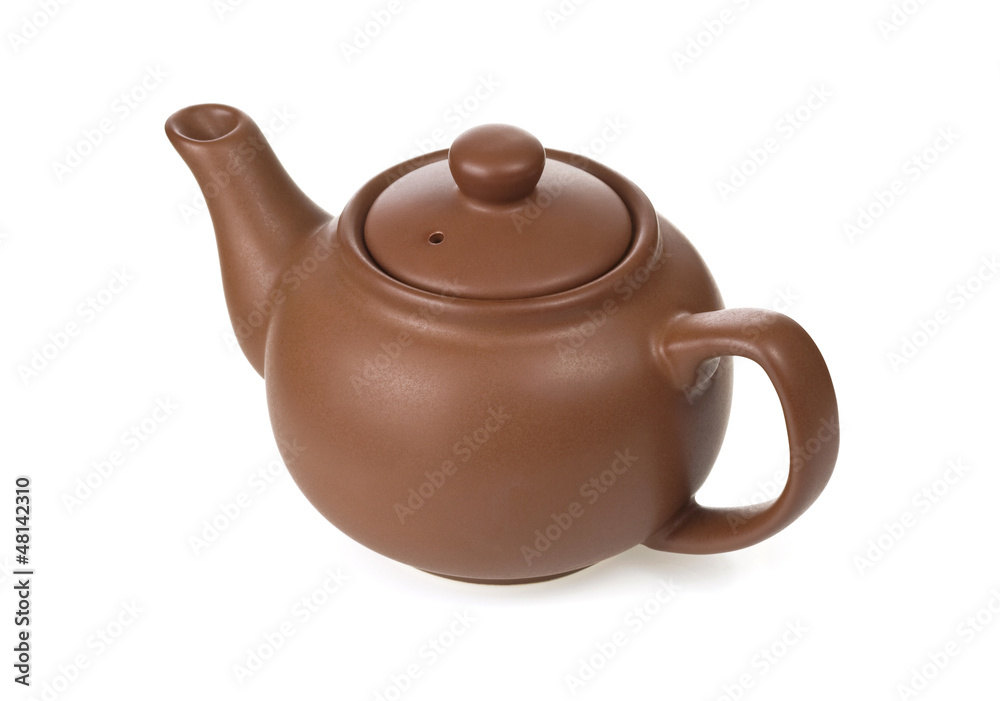 ceramic teapot isolated on white ceramic teapot isolated on white