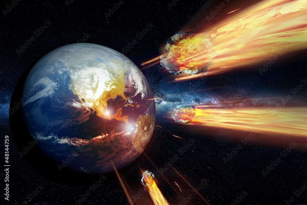 Naklejka premium Armageddon