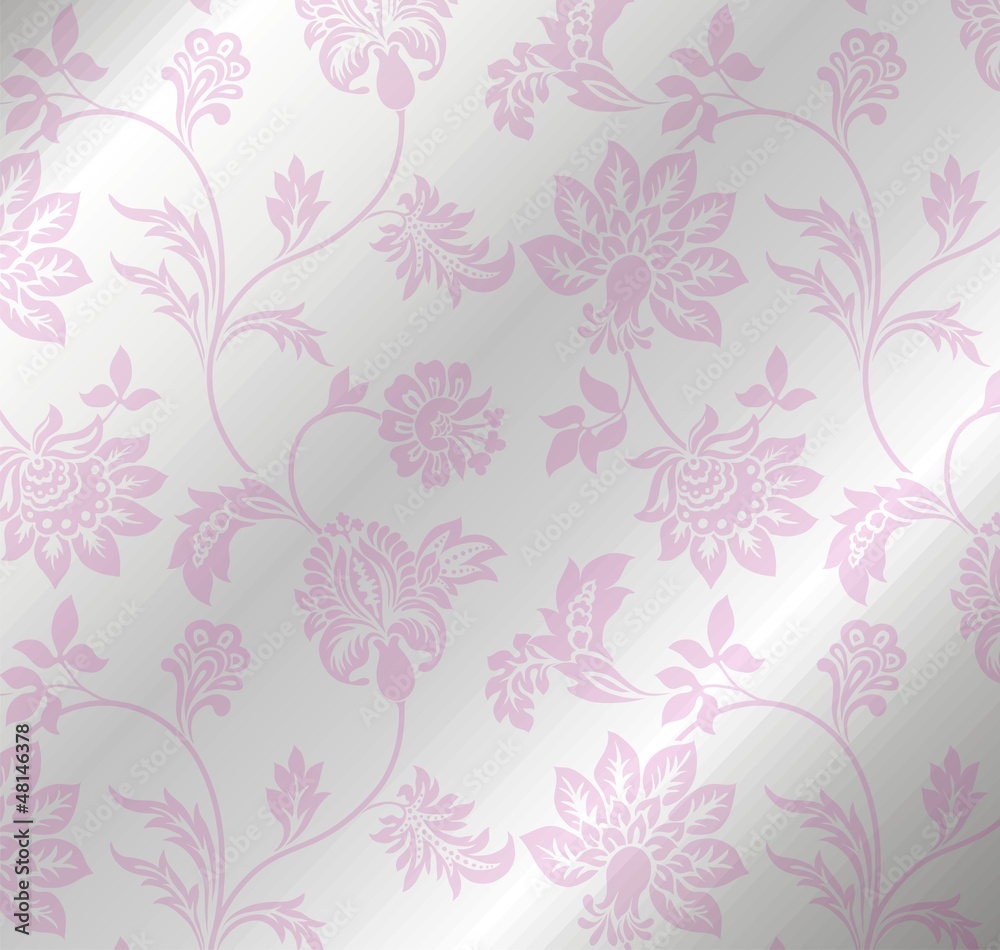 wedding template design, paisley floral pattern , India