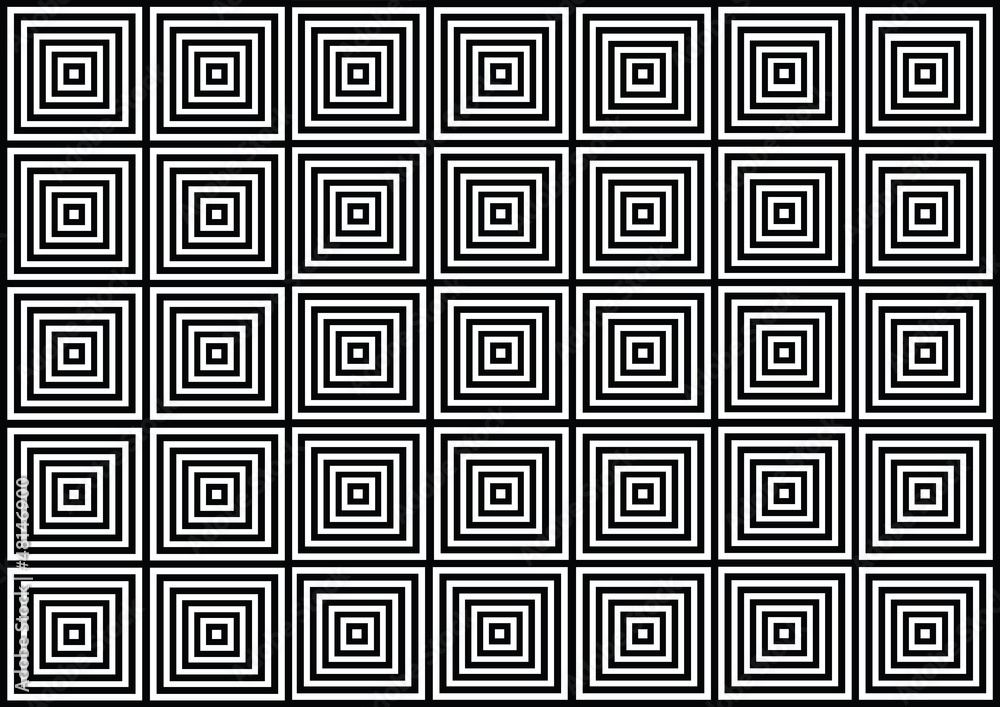 Square pattern Square pattern