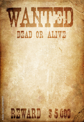 wanted poster