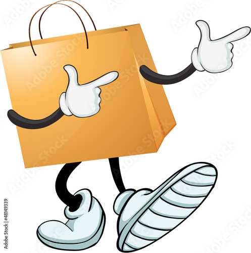 A yellow bag