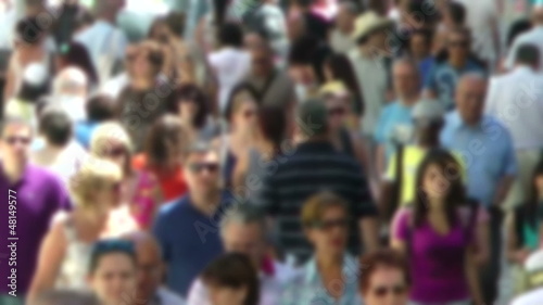 Wallpaper Mural Crowd of People Torontodigital.ca