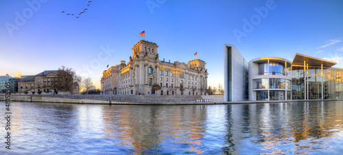 Berliner Reichstag als Panoramafoto