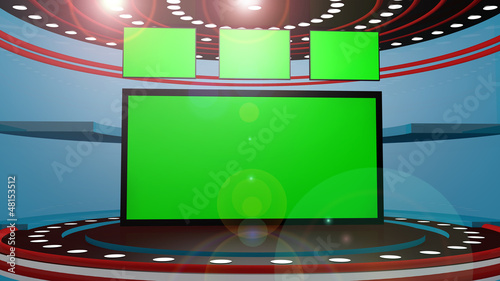 Fotografía Decorado y pantallas Chroma key