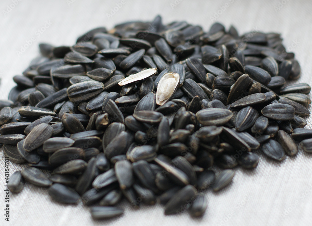 Black sunflower seeds
