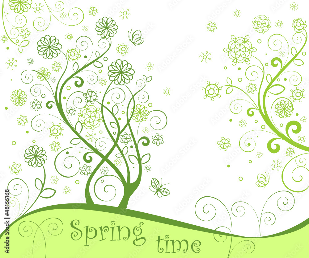 Spring card