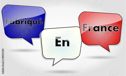 Bulles : Fabriqué en France