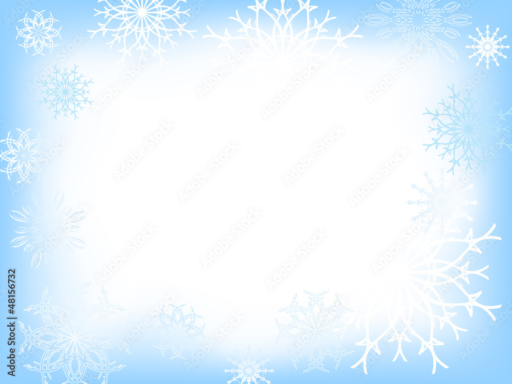 Snowy christmas background
