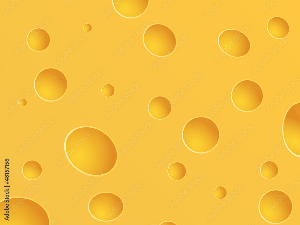 Cheese with holes-vector illustration Cheese with holes-vector illustration