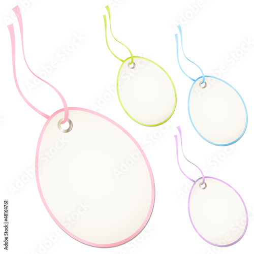 Hangtags Easter Eggs Pastel