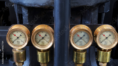 Фотография Copper meters in Grimeton Radio Station, Varberg Sweden