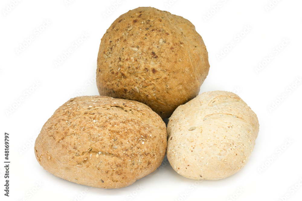 fresh bread isolated on white background fresh bread isolated on white background