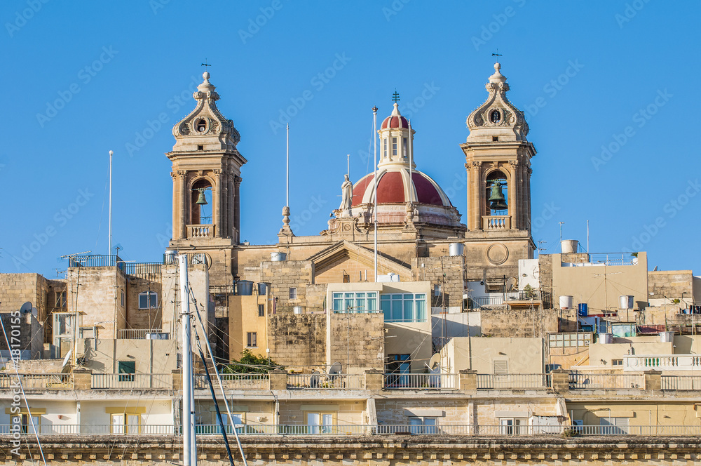 Basilica of Senglea in Malta.