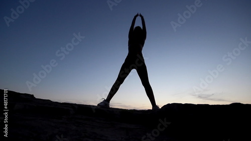 Dusk stretching