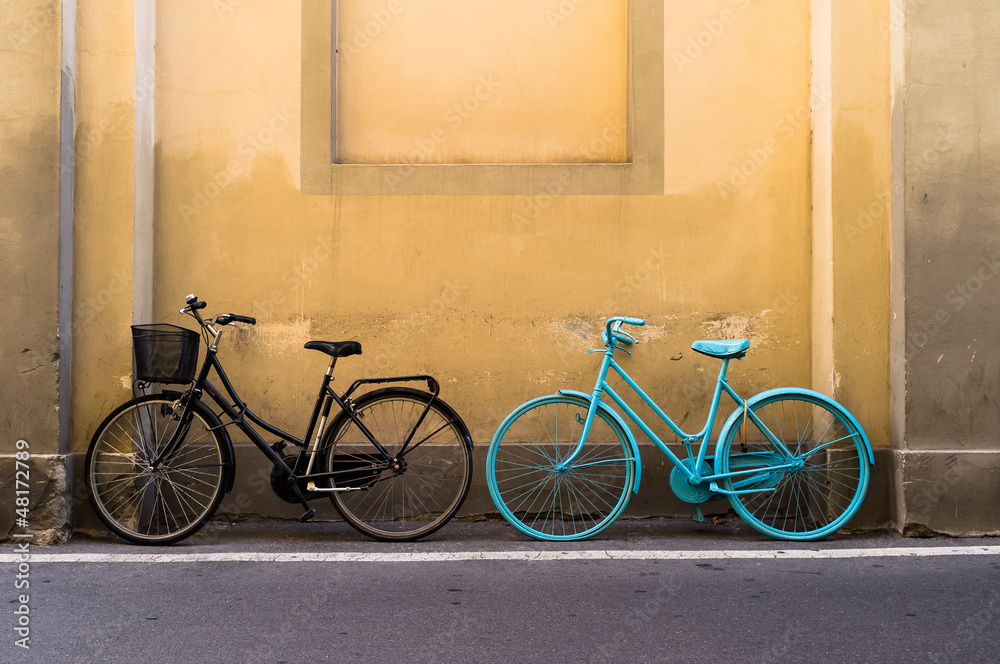 Fototapeta premium Le due biciclette