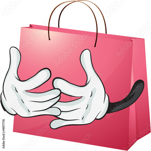 A red bag