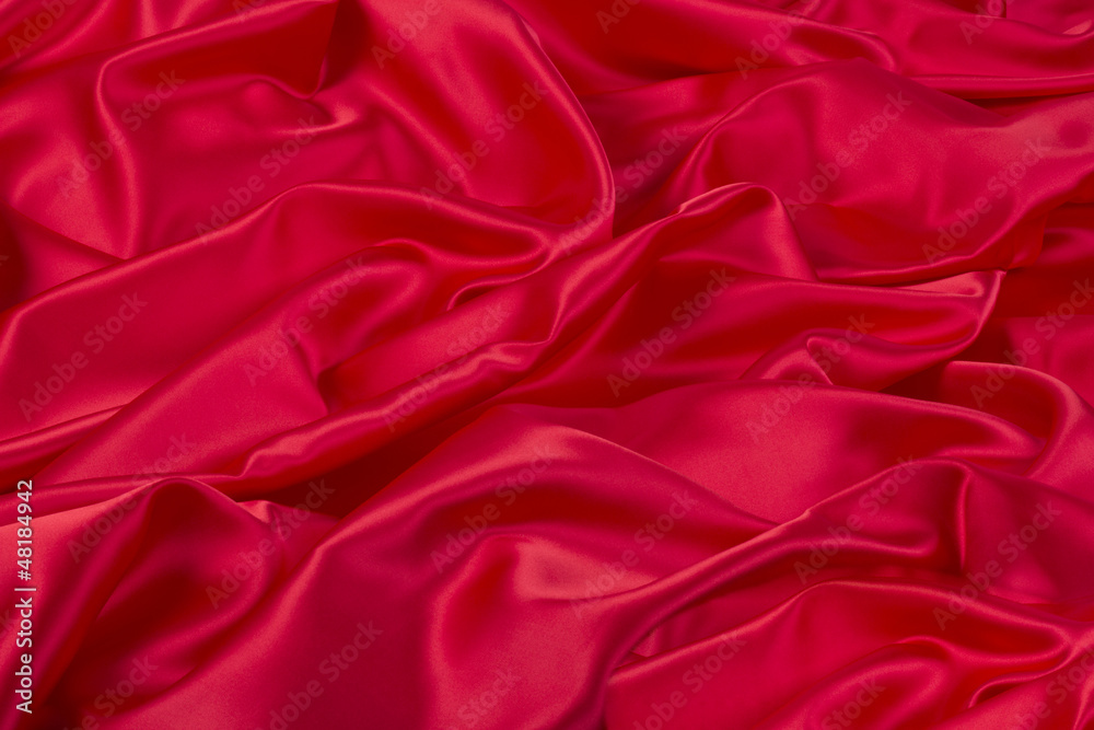 Red fabric Red fabric