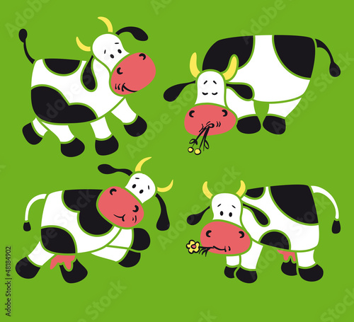 Four cows