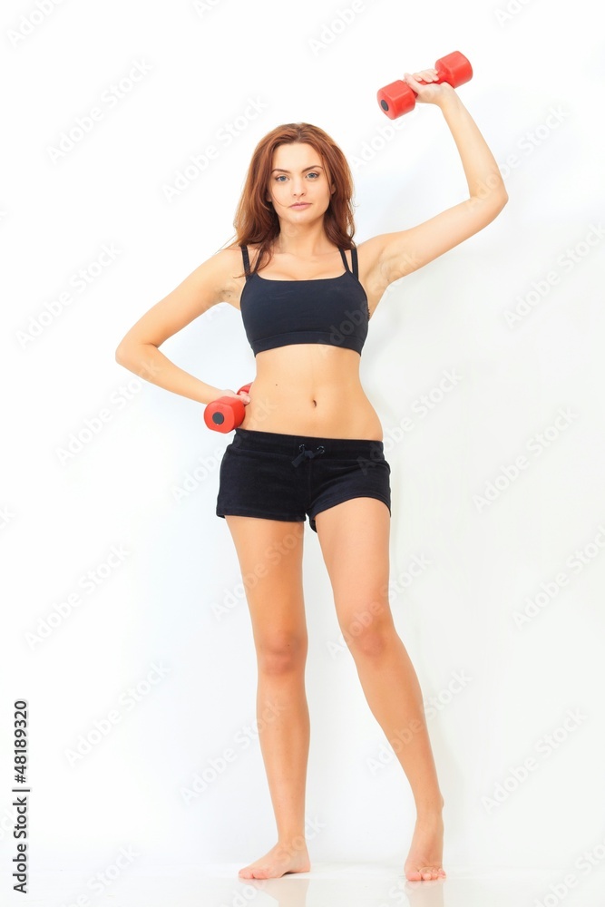Naklejka premium woman