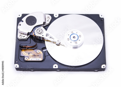 Obraz na płótnie Hard drive w salonie