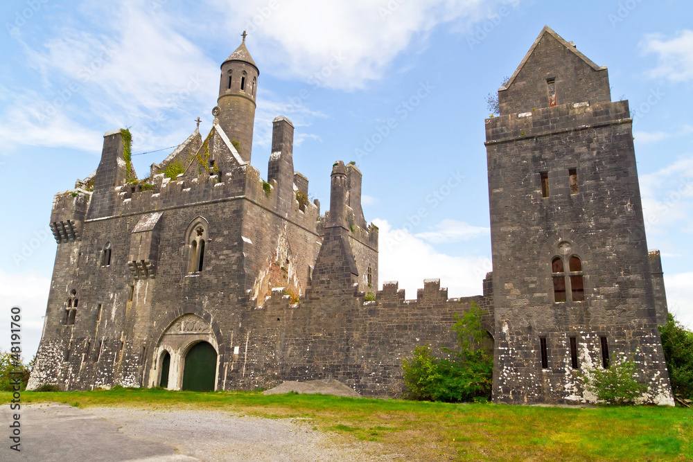 Dromore Castle in Co. Limerick, Ireland