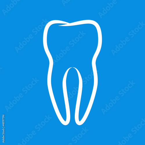 Sign of tooth