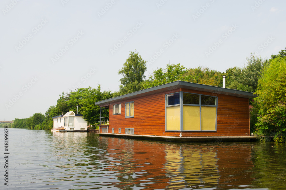 Obraz premium houseboats