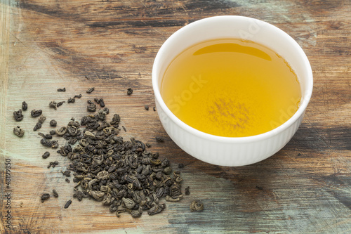 Foto gunpowder green tea