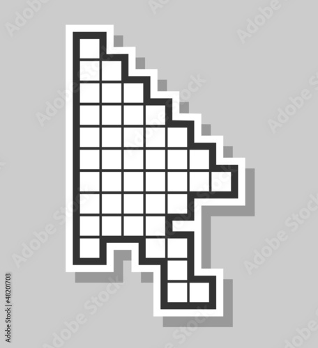 Pixel cursor design