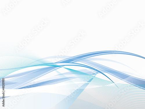 Vector abstract background with waves and lines