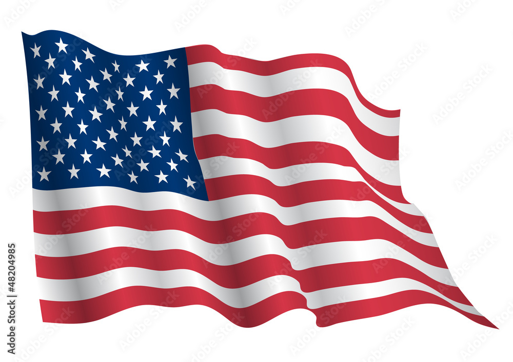 Obraz premium USA flag